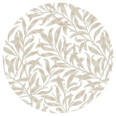 Sticker Rond bloemenpatroon van William Morris