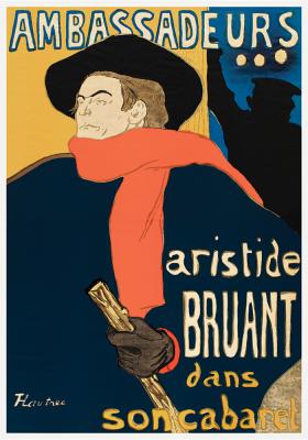 Poster Ambassadeurs - Henri de Toulouse–Lautrec