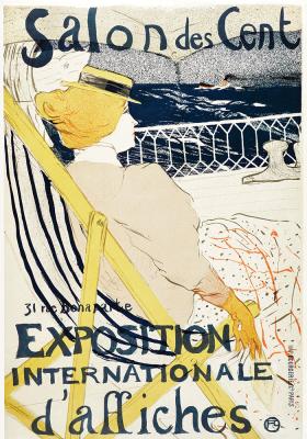 Poster Salon des Cent - Henri de Toulouse–Lautrec