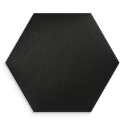 Wandkussen 20 zwarte hexagon