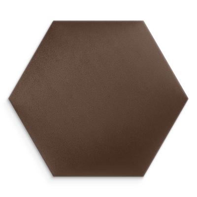 Deco & accessoires Wandkussen 20 bruine hexagon
