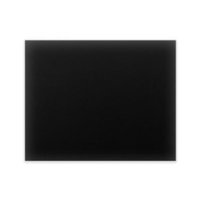 Deco & accessoires Wandkussen bekleed met ecoleder 50x40 zwarte rechthoek