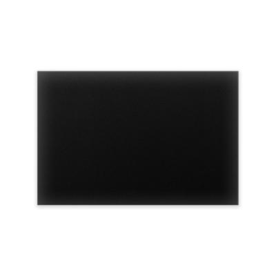 Deco & accessoires Wandkussen bekleed met ecoleder 60x40 zwarte rechthoek