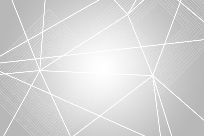 Fotobehang Gekruiste witte lijnen op een grijze achtergrond met een lichter centrum