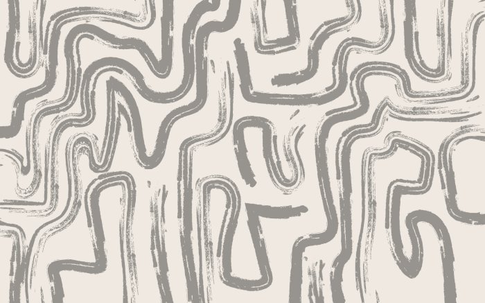 Fotobehang Grijs lijnenpatroon in Scandinavische stijl