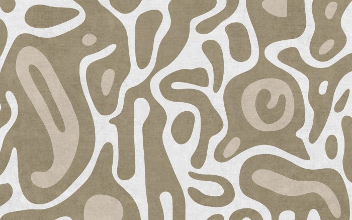 Fotobehang Geometrisch patroon in Scandinavische stijl