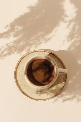 Poster Kopje zwarte koffie