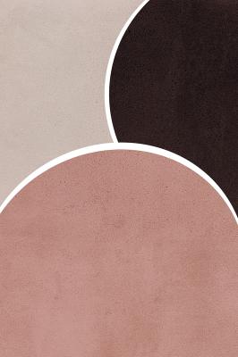 Canvas Moderne geometrie in beige roze en bruin