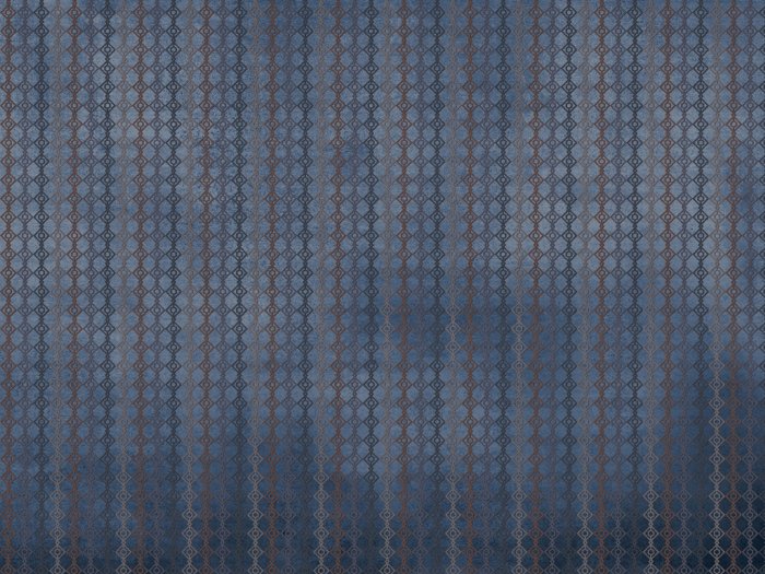 Fotobehang Geometrisch patroon op een gestructureerde achtergrond, donkerblauwe moderne compositie