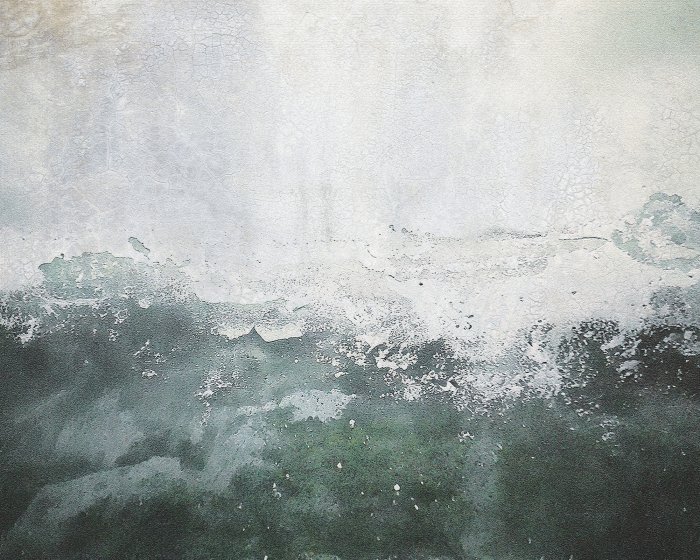 Fotobehang Ombre op een betonnen textuurachtergrond