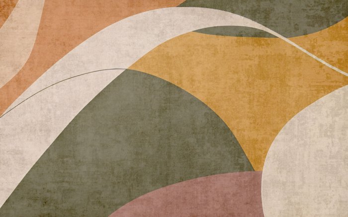 Fotobehang Abstract patroon in een moderne stijl