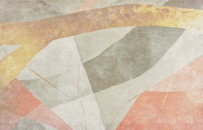 Fotobehang Minimalistische abstractie in een moderne stijl