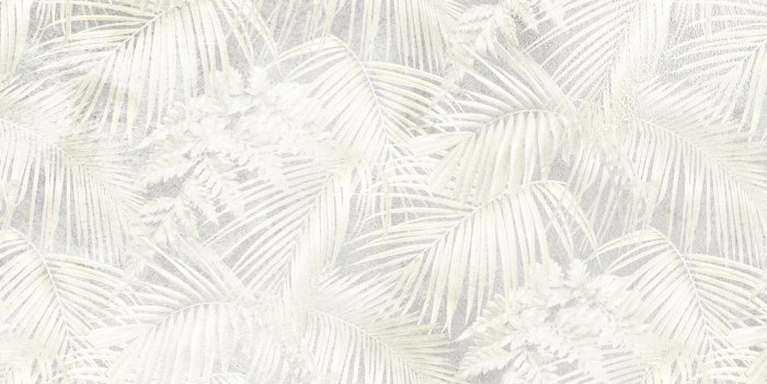 Fotobehang Heldere palmbladeren