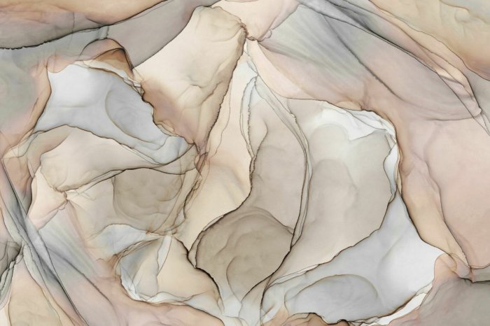 Fotobehang In aquarelstijl