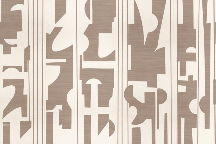 Fotobehang Scandinavische geometrie met een subtiele textuur