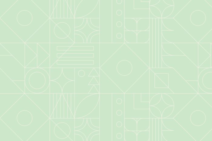 Fotobehang Lichte achtergrond met geometrisch motief