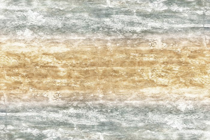 Fotobehang Een grijsgouden patroon dat de structuur van een steen imiteert