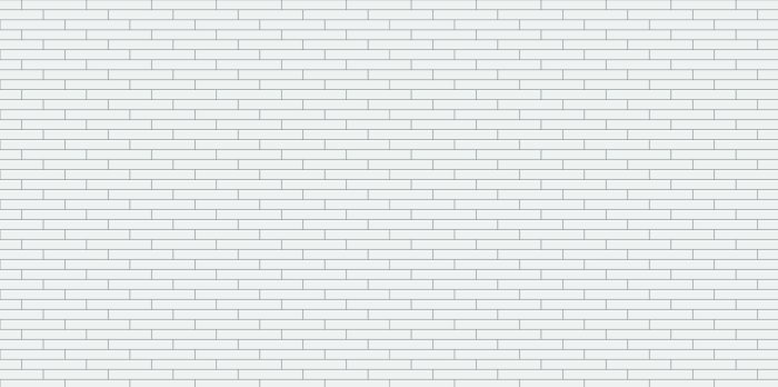 Fotobehang Een delicate imitatie van een witte bakstenen muur