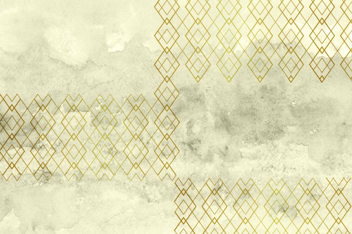 Fotobehang Geometrisch patroon op een betonnen achtergrond