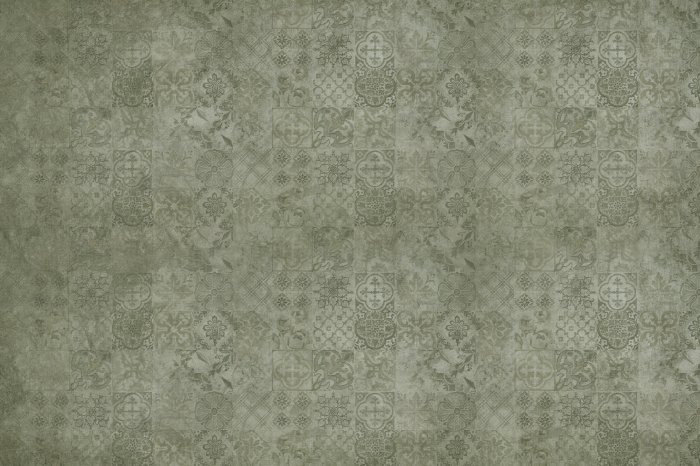 Fotobehang Verschillende mozaïekpatronen in bruintinten