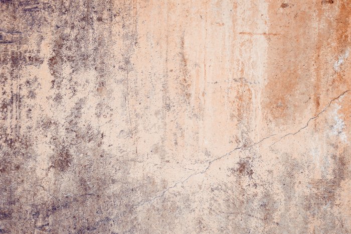 Fotobehang Betontextuur gescheurd beton loftpatroon