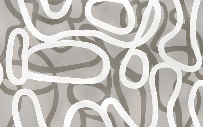 Fotobehang Moderne abstracte patronen met geometrische vormen