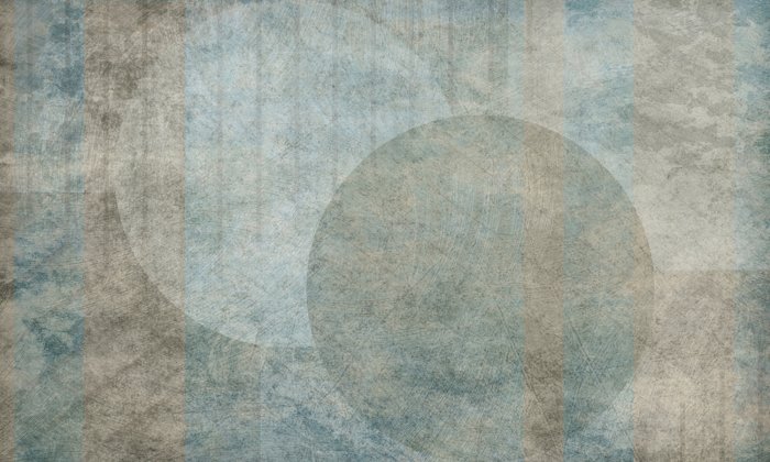 Fotobehang Geometrische vormen op getextureerd minimalisme