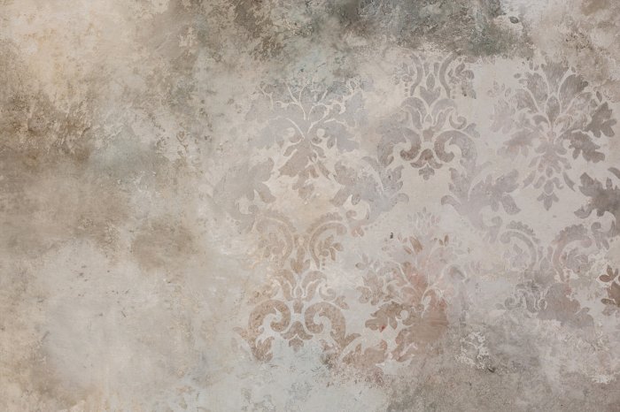 Fotobehang Provençaals patroon in modern beton