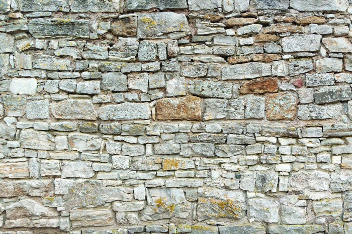 Fotobehang Stenen muur