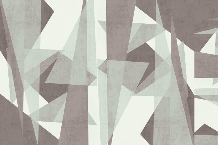 Fotobehang Moderne vormen in Scandinavische stijl