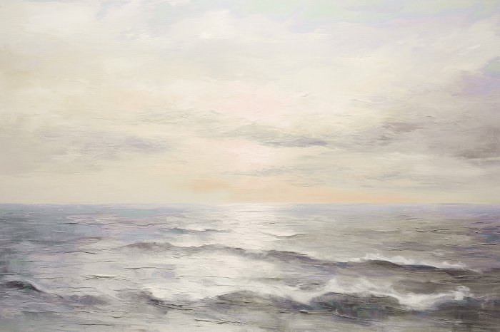 Fotobehang Zeegezicht met een zonnige lucht