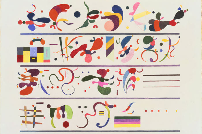 Canvas De abstracte dans van leven en transformatie