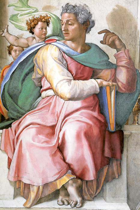 Canvas De profeet Jesaja in het licht van de eeuwige wijsheid