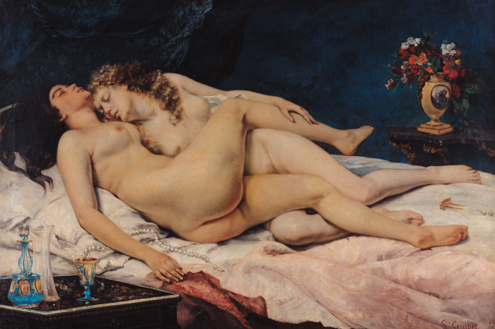 Canvas Vluchtige momenten van charmante vrouwelijkheid verpakt in romantiek