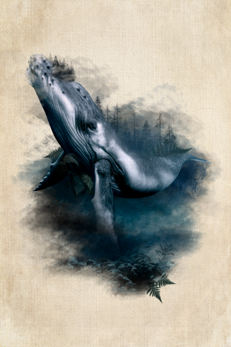 Canvas Underwater Adventure (1 Part) Vertical