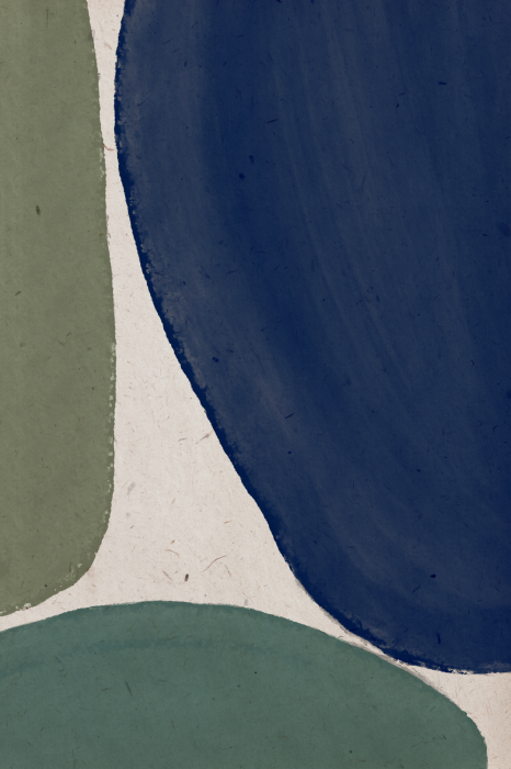 Canvas Kleurrijke vormen geschilderd in een moderne stijl