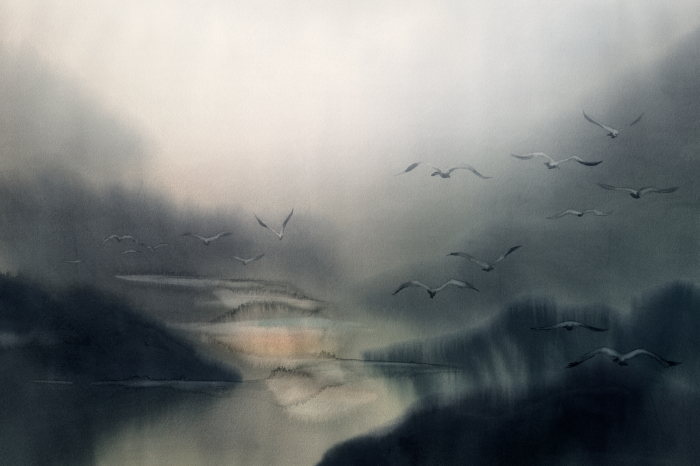 Canvas Nostalgic Space (1 Part) Wide