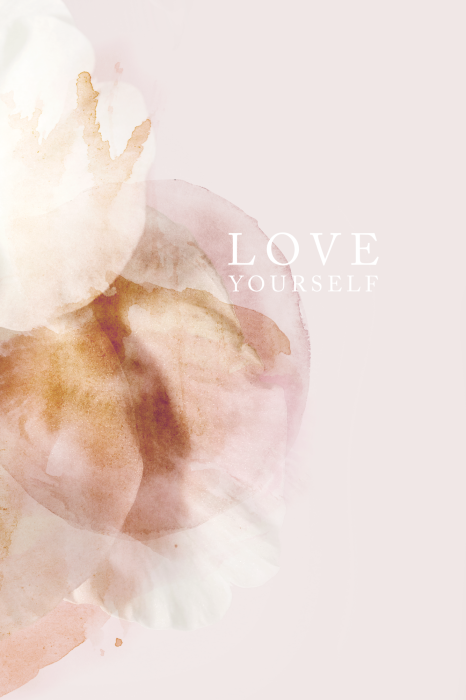 Canvas Love Yourself (1 Part) Vertical