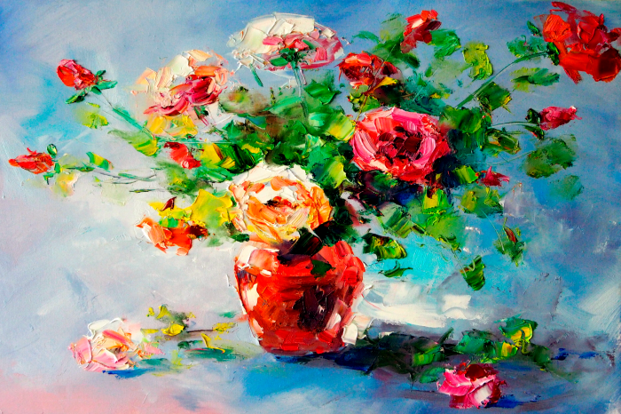 Canvas Beautiful Roses