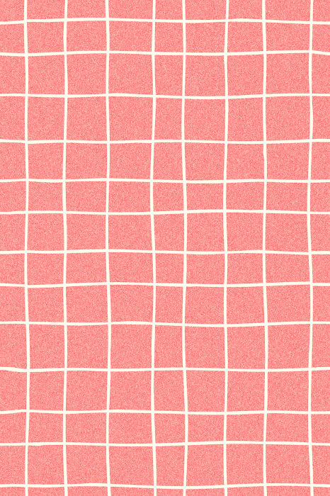 Canvas Onregelmatig ruitjespatroon in een roze tint