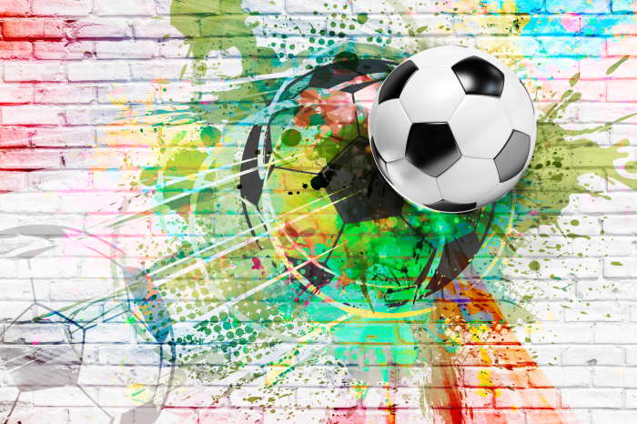 Canvas Colourful Sport (Football)