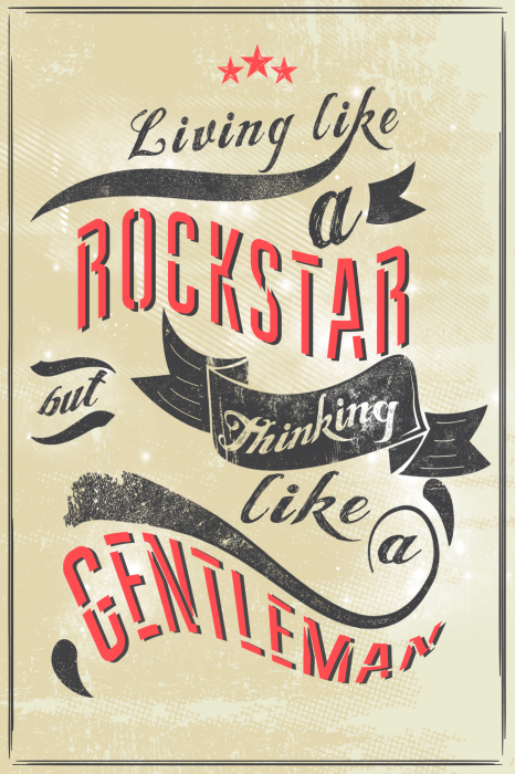 Canvas Rockstar (1 Part) Vertical