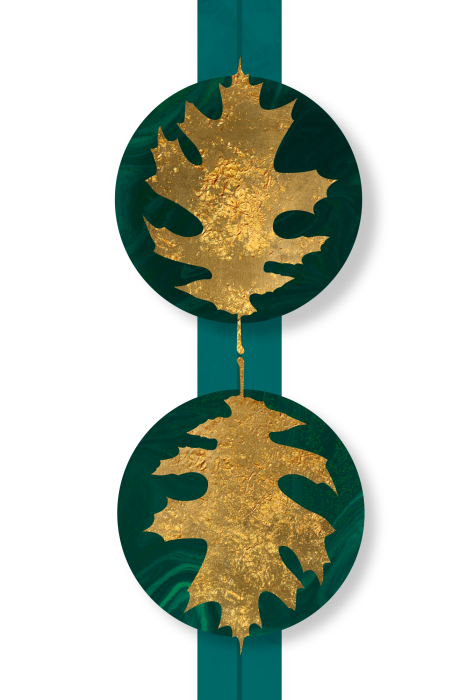 Canvas Green Wealth (1 Part) Vertical