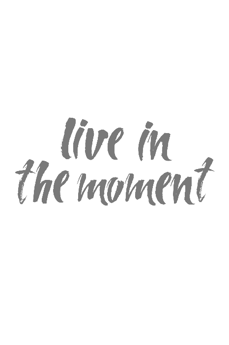 Poster Een delicate inscriptie met een inspirerende quote