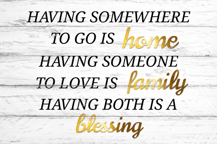 Poster Typografie op een houten plankachtergrond