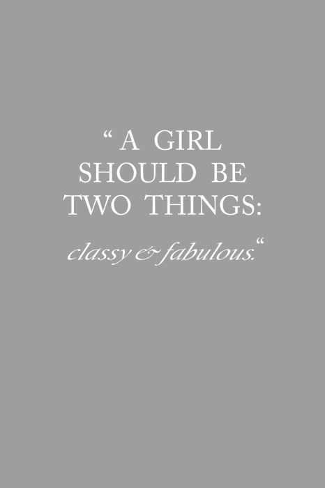 Poster Typografie over vrouwelijke klasse