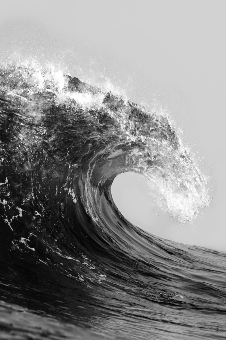 Poster Monumentale oceaan golf