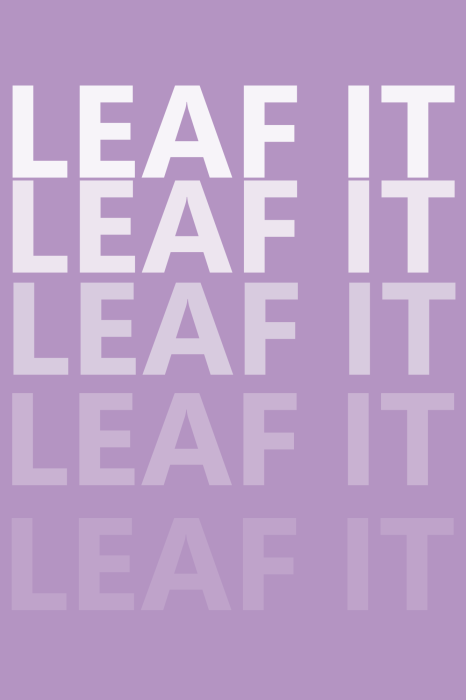 Poster Grafisch met herhalende inscriptie