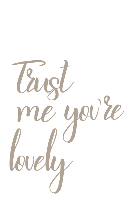 Poster Lieve woorden van steun en complimenten