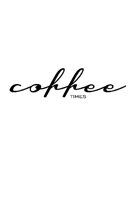 Poster Een delicate inscriptie over koffie